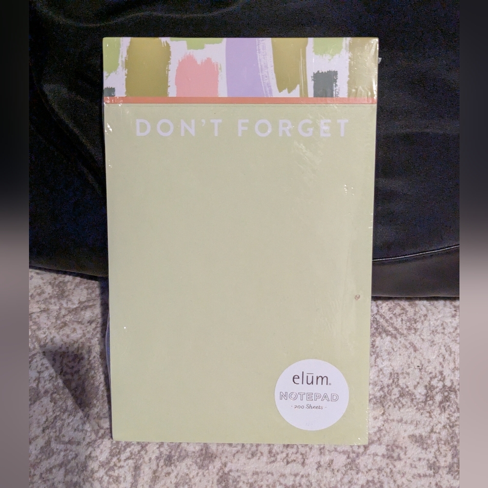 Don't Forget Elum Notepad